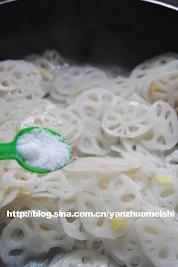 滑炒藕片的做法