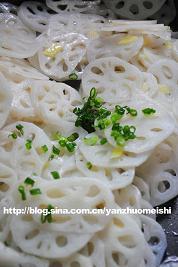 滑炒藕片的做法