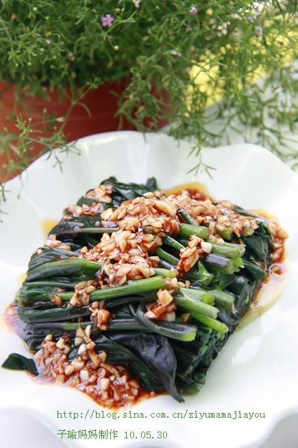 凉拌观音菜的做法