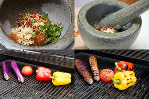 凉拌火烧茄子的做法