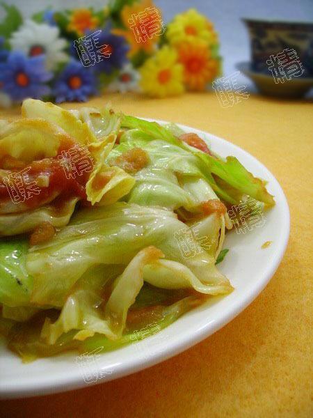 番茄烧包菜的做法
