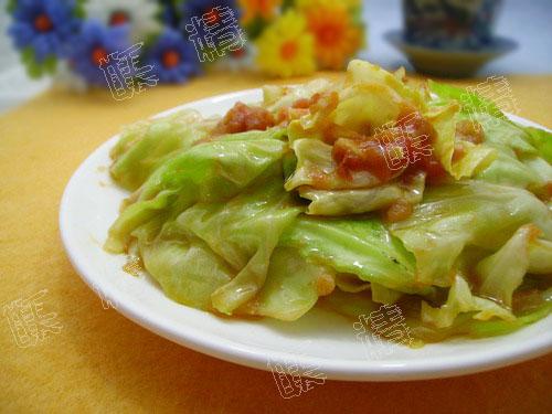 番茄烧包菜的做法