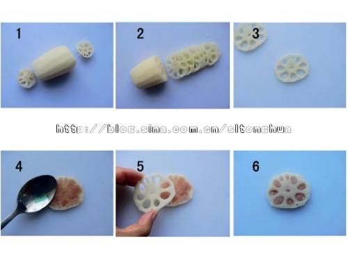 香辣藕夹的做法