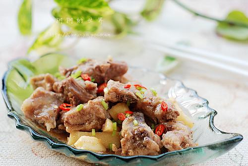 鲜淮山蒸排骨的做法