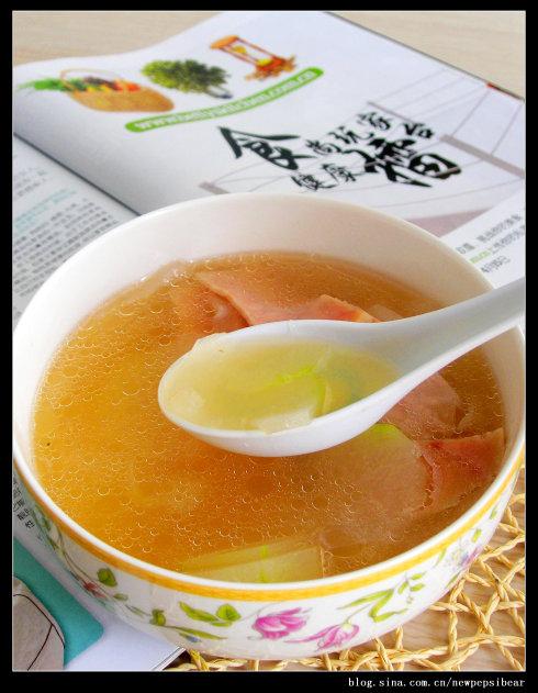 火腿冬瓜汤的做法