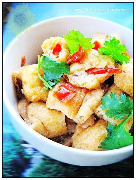 剁椒豆腐泡的做法