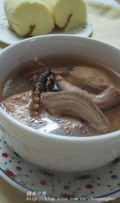 金边水蛇煲蝎子的做法