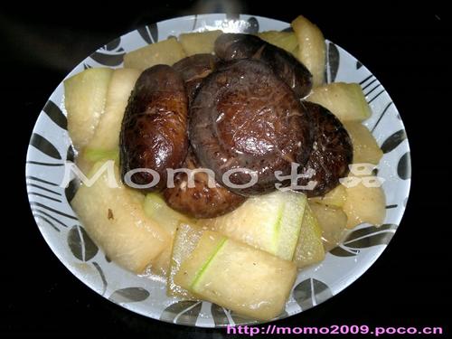 香菇焖冬瓜的做法