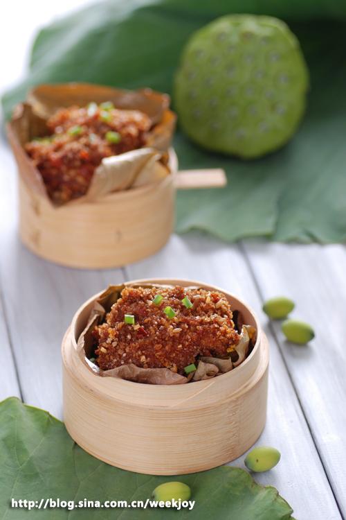 荷香粉蒸肉的做法