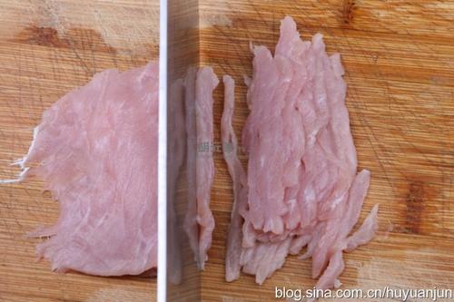 芹菜肉丝的做法