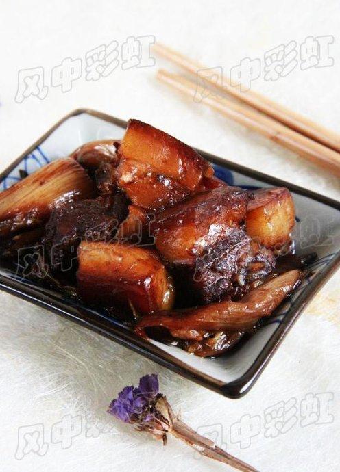 葱焖五花的做法