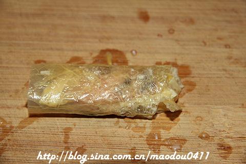蚝油鲜竹卷的做法