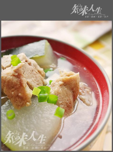 龙骨冬瓜瑶柱汤的做法