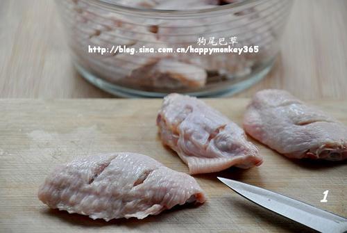 黑胡椒蚝油烤鸡翅的做法