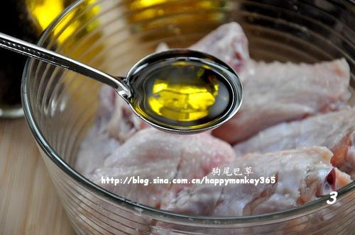 黑胡椒蚝油烤鸡翅的做法