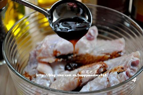 黑胡椒蚝油烤鸡翅的做法