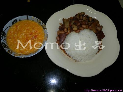 花生卤肉的做法