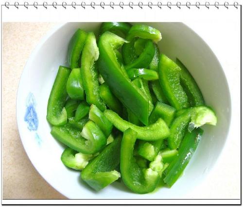 青椒炒肉片的做法