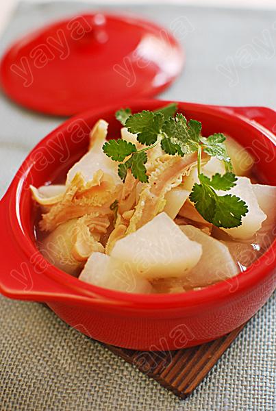 清炖萝卜牛肚的做法