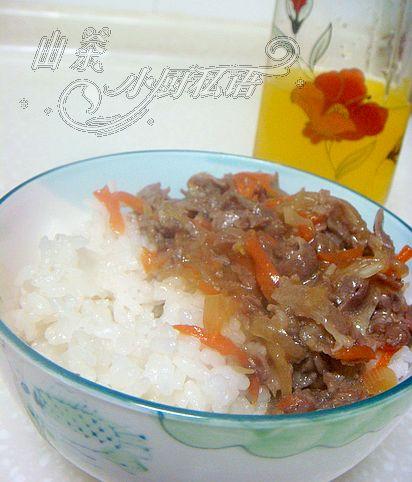 吉野家招牌牛肉饭的做法