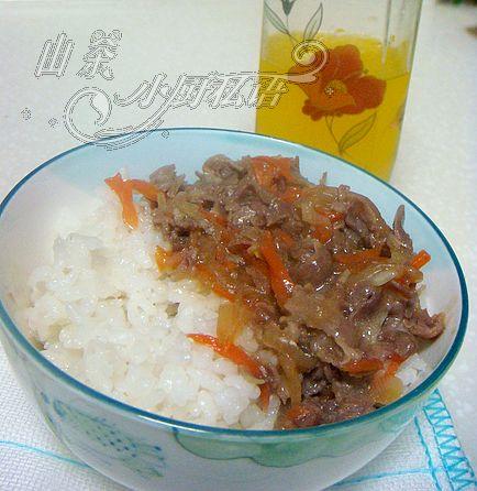 吉野家招牌牛肉饭的做法