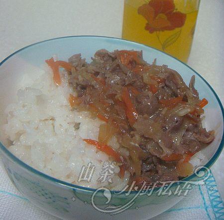 吉野家招牌牛肉饭的做法