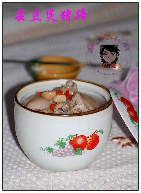 芸豆煲猪蹄的做法