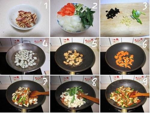 小炒花菜的做法