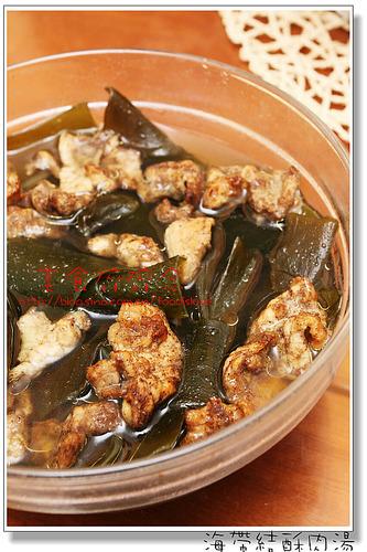 海带结酥肉汤的做法