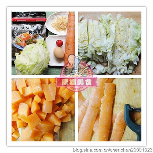 可爱青蛙海米包菜便当的做法