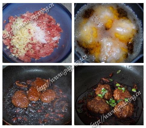 红烧香菇肉丸的做法