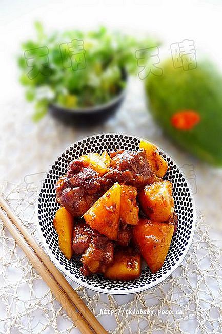 木瓜红烧翅根的做法