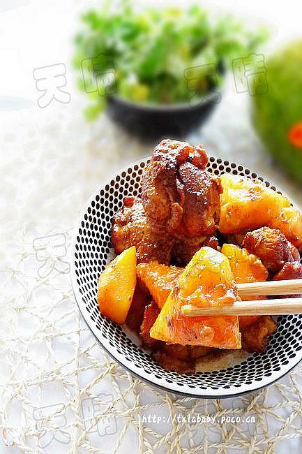 木瓜红烧翅根的做法