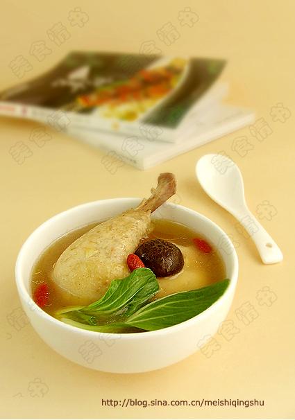 香菇鸡汤的做法