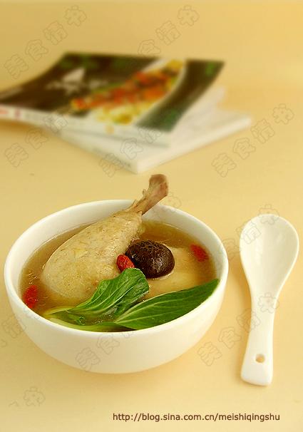 香菇鸡汤的做法