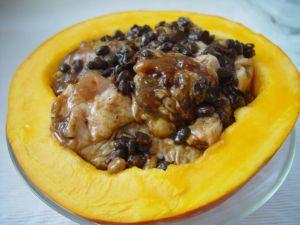 豆豉腐乳南瓜鸡的做法