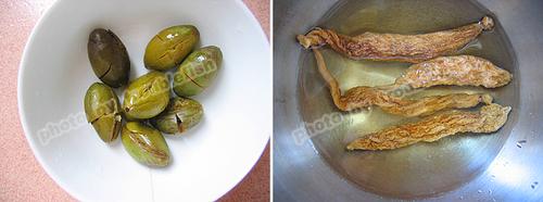 咸橄榄萝卜干猪骨汤的做法