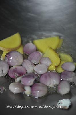 紫苏焗鸡的做法