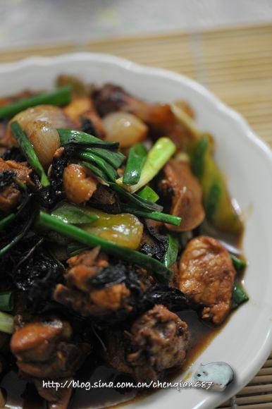 紫苏焗鸡的做法