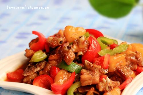 酸甜菠萝排骨的做法