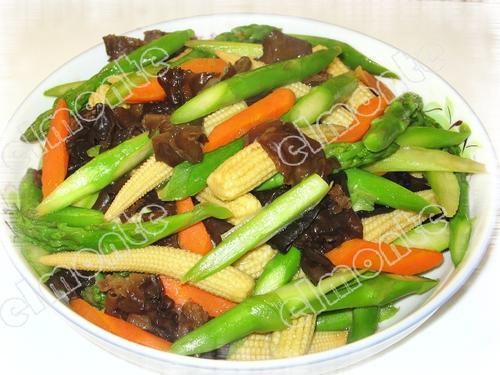 素炒四宝的做法