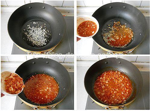 泡菜油淋鸡腿的做法