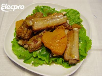 南瓜排骨的做法