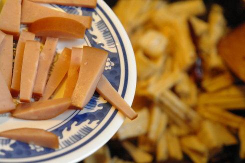 椒香腐竹的做法