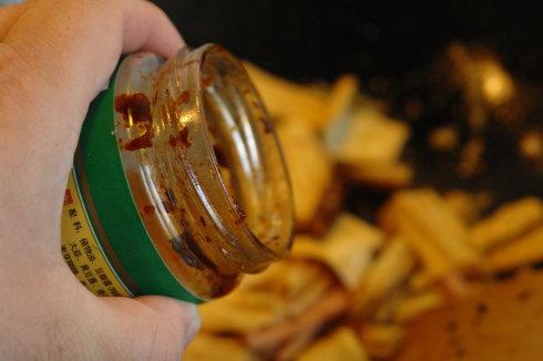 椒香腐竹的做法