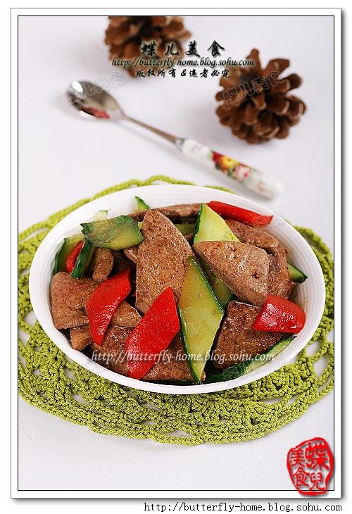 爆炒猪肝的做法