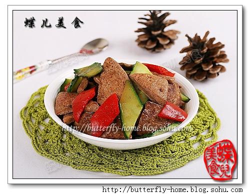 爆炒猪肝的做法