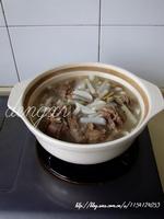 白萝卜羊肉汤的做法