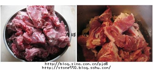 大骨头炖酸菜的做法