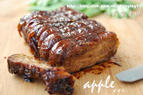 红茶熏素鸭的做法